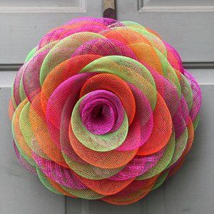 Neon Rose wall art